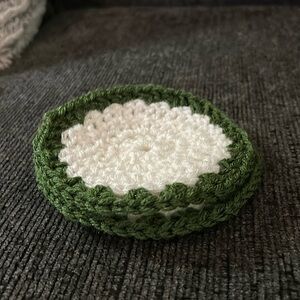 Set of 2 Homemade Coasters